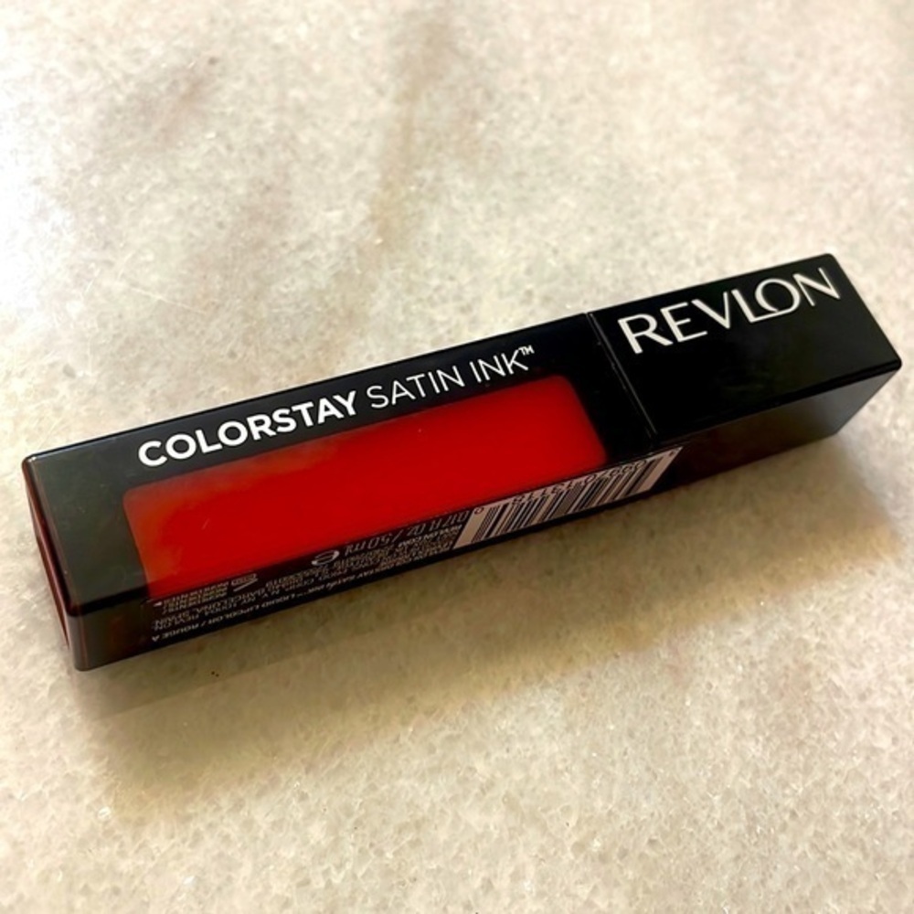 Revlon ColorStay satin ink 019 My Own Boss liquid lip color New Sz .17Fl.Oz